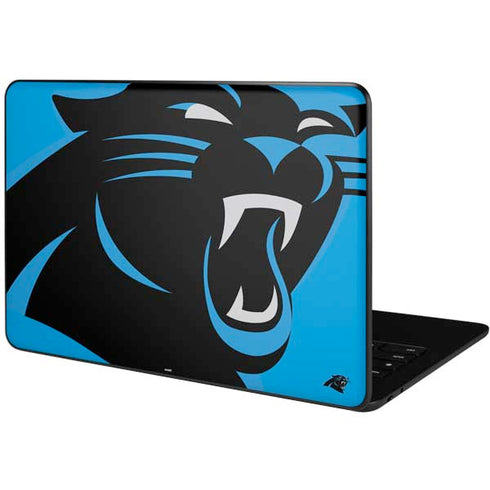 NFL Carolina Panthers Large Logo Google Pixelbook Go Skin